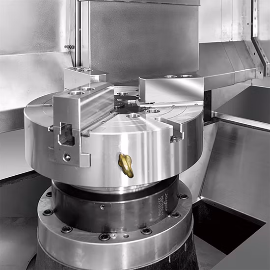 Máquina de torno CNC vertical de procesamiento de discos de freno