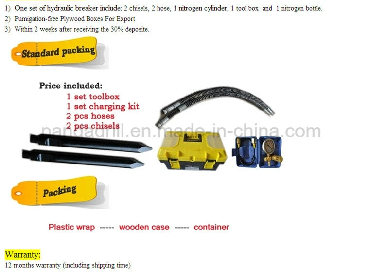 Excavator Parts Used for Breaking Frukawa Hydraulic Breaker