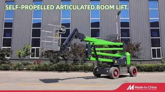 Equipo de altitud autopropulsado articulado de trabajo aéreo de la marca Daxlifter a la venta