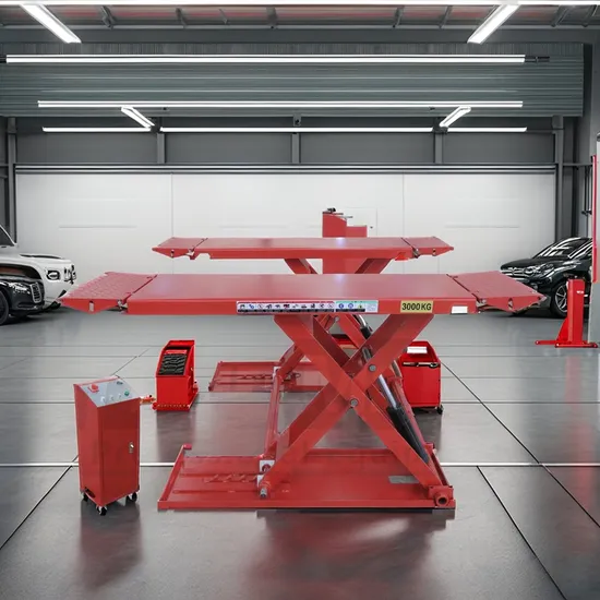 Capacidad de carga 3000kg / 6600lbs MID Rise Sissor Mechanical Electric Usado Mini Scissor Price Hidráulico Car Lift